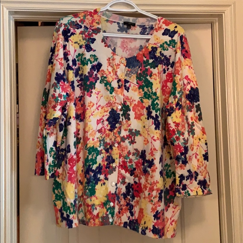 Talbots 3/4 length sleeves sweater.